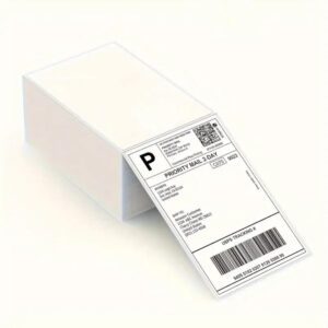 4x6 Thermal Label Paper - 500 Labels for Shipping & Thermal Printers