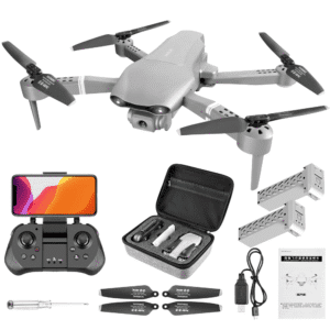 RC Quadcopter Drone with 4K Camera, GPS, FPV, 5G WiFi & 2 Batteries for Beginners
